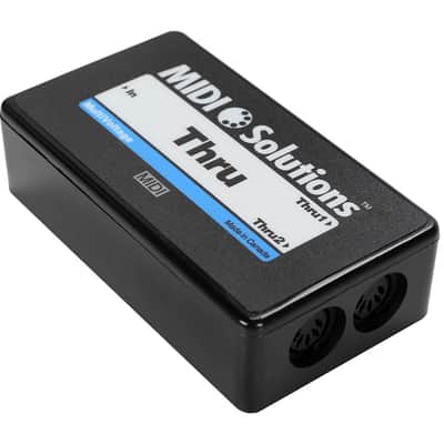 MIDI Solutions Thru 2 Output MIDI Thru Box image 3