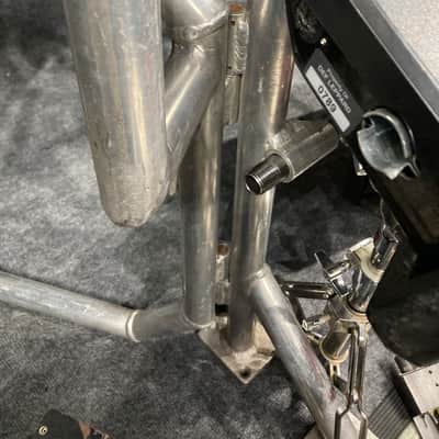 Simmons Rick Allen's Def Leppard, Hysteria Tour, Drum Set and Rack 1986-1987 - Black/Silver image 20
