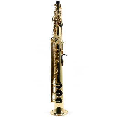 Jupiter JSS1000Q Intermediate Bb Soprano Saxophone in Gold Lacquer SN FF01093 image 5