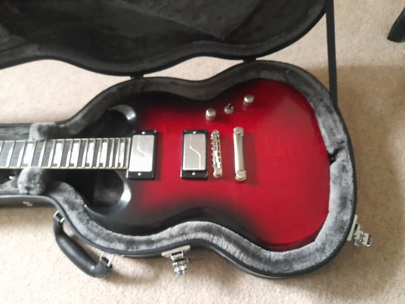 Epiphone SG Prophecy Red Tiger Aged Gloss (With Case) image 1