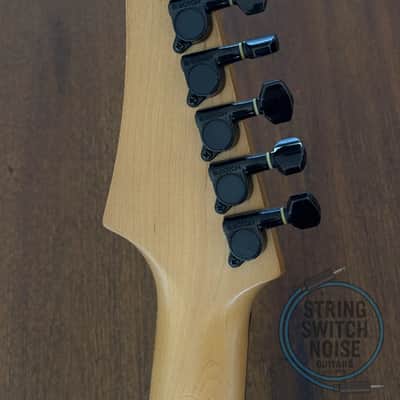 Fernandes HSS Super Strat, Quilted Army Green, MIJ, 1990s image 10