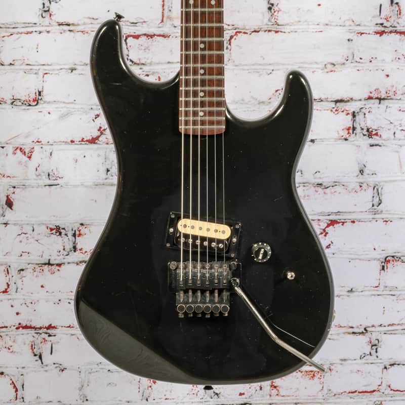 Kramer Baretta - 1984 - Electric Guitar - Black - with Coil Split USA - VINTAGE image 1