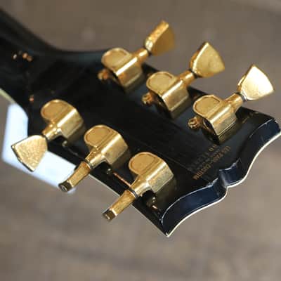 1976 Gibson Les Paul Custom Double Cream Electric Guitar Black Ebony + OHSC image 20