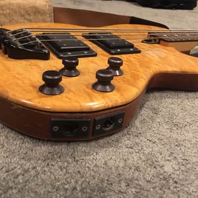 Wal Wal Bass - Mk 1 early 90's Birds-Eye Maple image 5