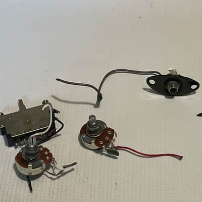 2000's Ibanez RG7321 RG Series Guitar Factory Electronics Wiring, Volume Tone Pot Jack image 1