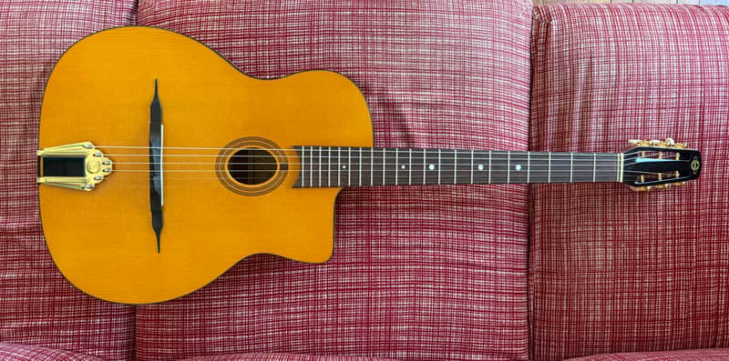Saga Cigano GJ-10 STUDENT GYPSY JAZZ GUITAR - PETITE BOUCHE STYLE JAZZ GUITAR image 1