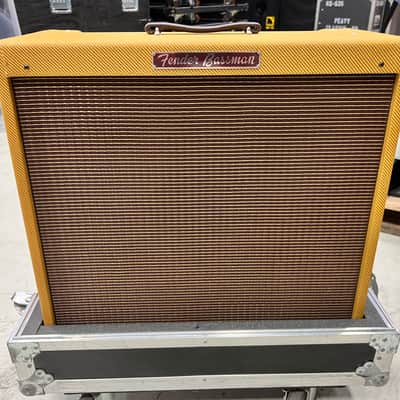 Fender '59 Bassman LTD Reissue 45-Watt 4x10" Guitar Combo 2004 - Present - Lacquered Tweed w/ Road case image 1