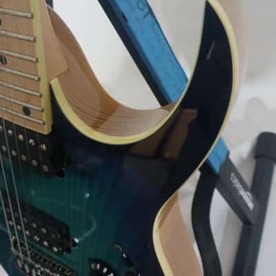 Ibanez RG652AHM-NGB Prestige 2015 - Present - Nebula Green Burst image 4
