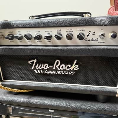 Rare Two Rock 10th Anniversary J-2 head and matching cab Serial #002 image 3