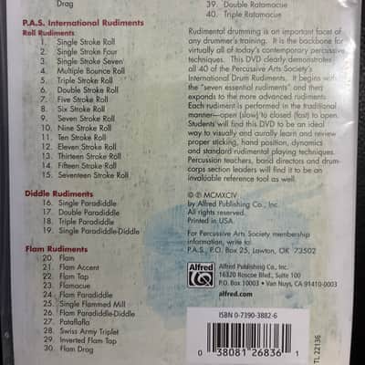 Alfred Music International Drum rudiments DVD 2000? - Cool image 2