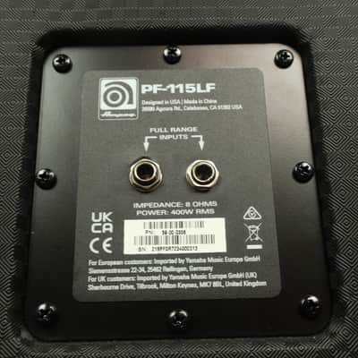 Ampeg Portaflex PF-500 Bass Head & PF-115LF 1x15 Cabinet Stack imagen 11