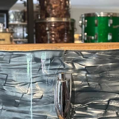 1950’s Gretsch 16" Midnight Blue Pearl Floor Tom 18x16 image 17
