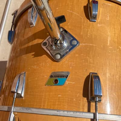 Ludwig Thermogloss Drum Set 1970’s - Maple image 7