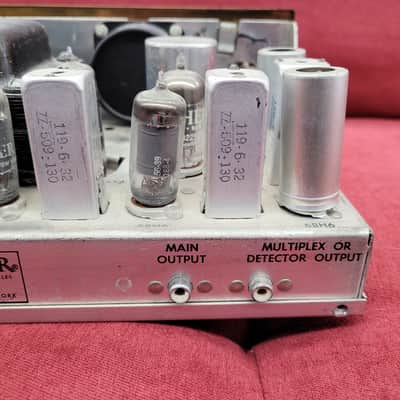 Fisher Series 40 FM Tuner model FM-40 1950s - Black/Brass image 15