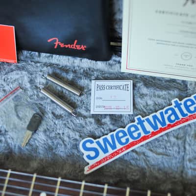 Surf Green Fender Strat Sweetwater CS ’69 Roasted Maple American Professional 2019 USA image 15