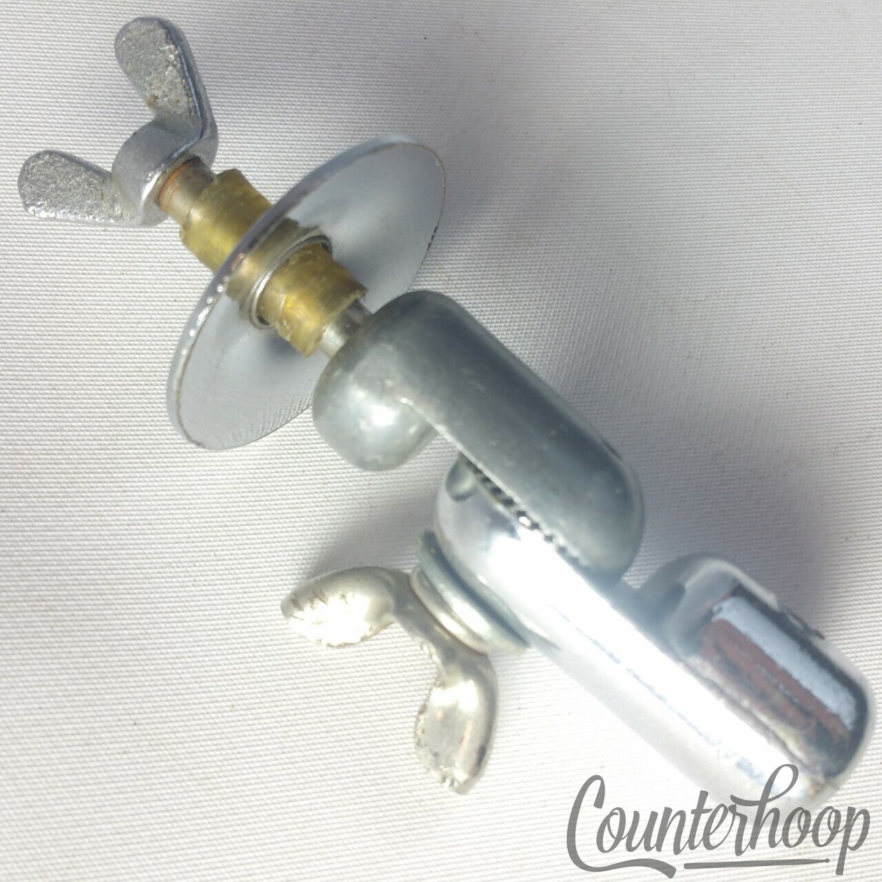 Slingerland Crash/Ride Buddy Rich Cymbal Stand Tilter Ratchet Mount Vintage 60s — main photograph