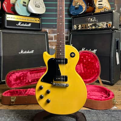 Gibson Les Paul Special TV Yellow 2019 Left-Handed Electric Guitar image 1