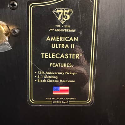 2025 75th Anniversary American Ultra II Telecaster image 11