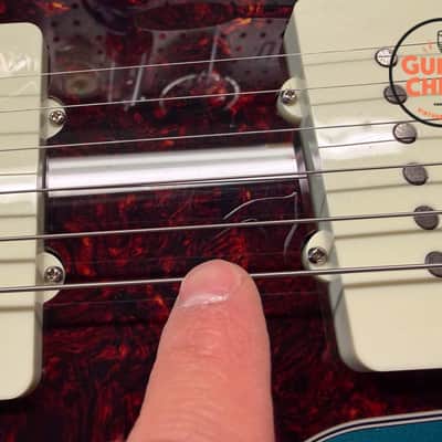 2025 Fender Japan MIJ FSR Hybrid II Jazzmaster Satin Ocean Turquoise Metallic Matching Headstock image 15