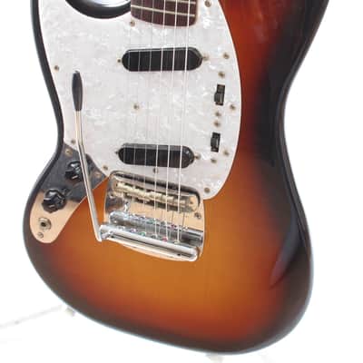 2008 Fender Mustang '69 Reissue Lefty sunburst image 3