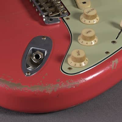 Fender Custom Shop Stratocaster 1962 Relic Fiesta Red Masterbuilt Austin MacNutt 2024 image 8