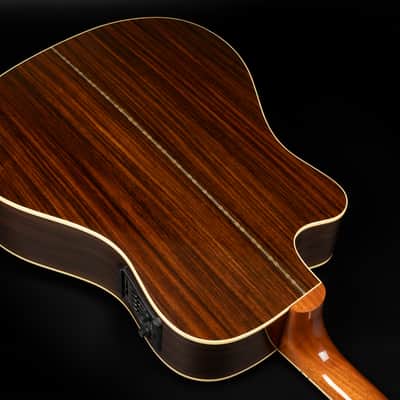 2017 Gibson Songwriter Deluxe Studio EC Rosewood - Antique Natural | USA All Solid Dreadnought Acoustic Guitar Pickup Cutaway | CoA OHSC image 15