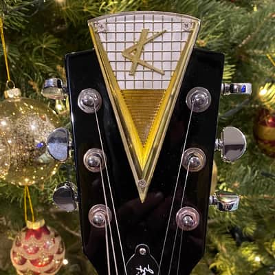 Kay Roger Fritz made Jazz Reissue II K775V Ebony image 2