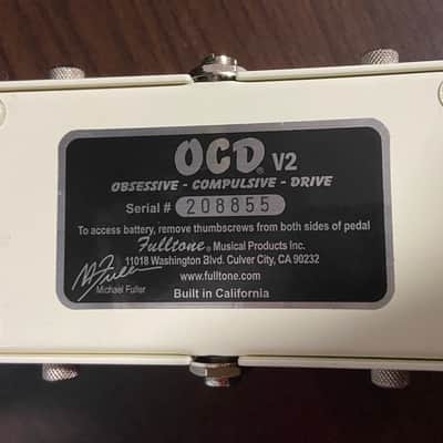 Fulltone OCD V2 2020 - White image 2