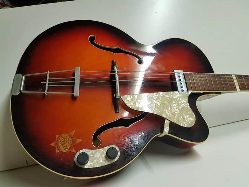 ARNOLD HOYER EXPO JAZZ GUITAR & PICKUP image 1