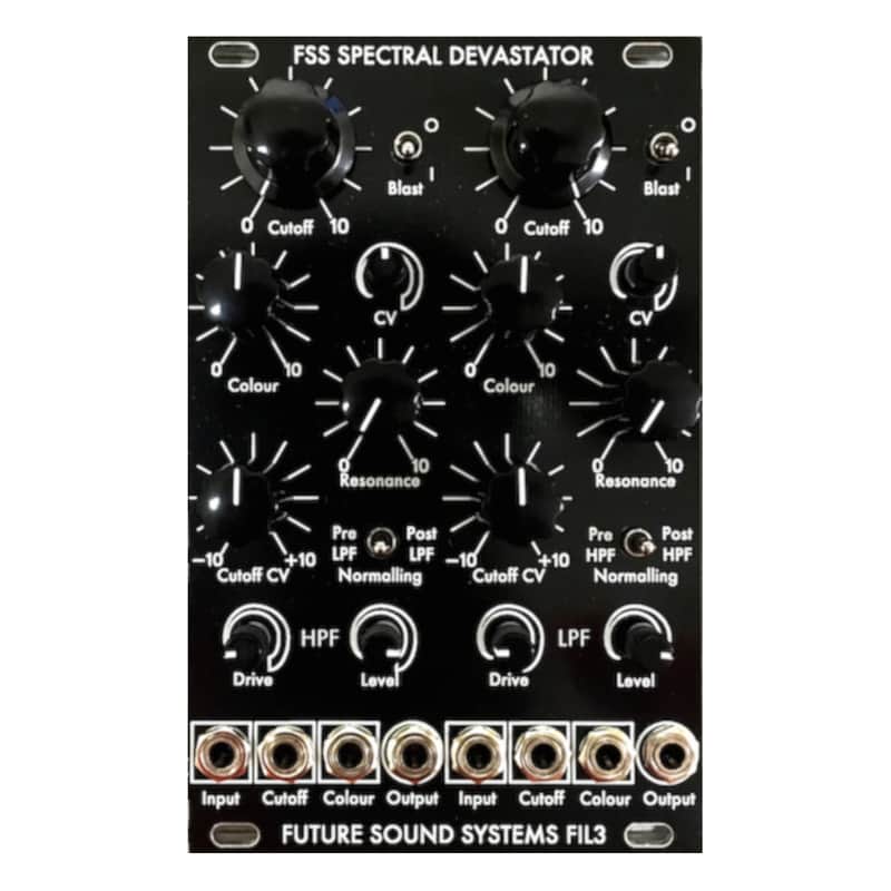 Future Sound Systems FIL3 Spectral Devastator Eurorack Filter Module image 1
