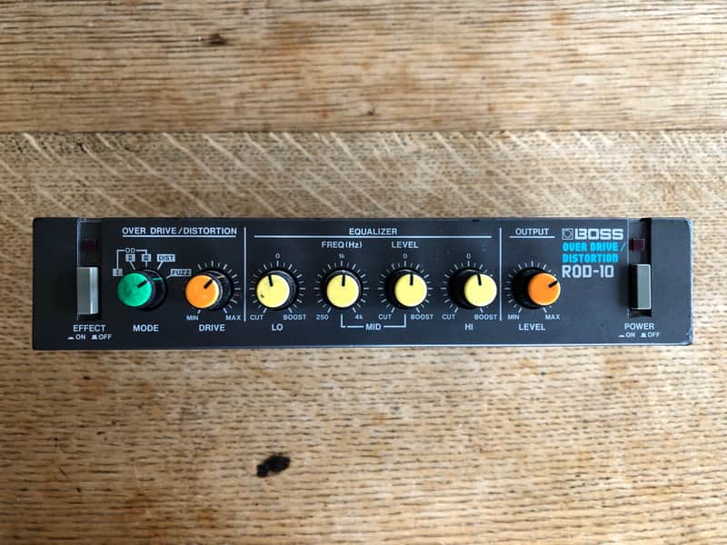 Boss ROD-10 Micro Rack Series Overdrive / Distortion | Reverb