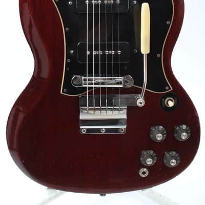 Gibson SG Special "Large Guard" with Vibrola 1966 - 1971 - Cherry image 3