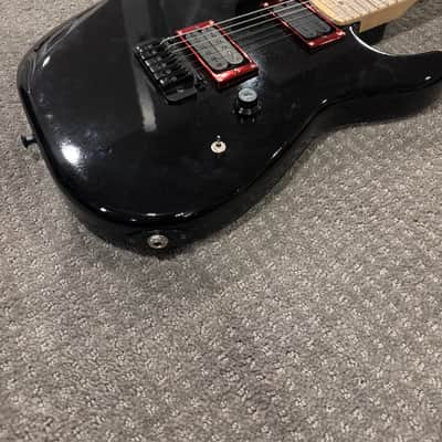 Charvel copy San Dimas parts guitar San dimas 2013 - Black image 11