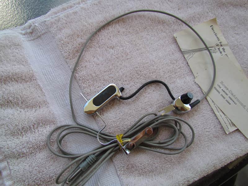 DeArmond Model 500 Mandolin Pickup W/Warranty Card & Directions Works Great Vintage Dearmond Mandolin/Tenor Guitar Pickup image 1
