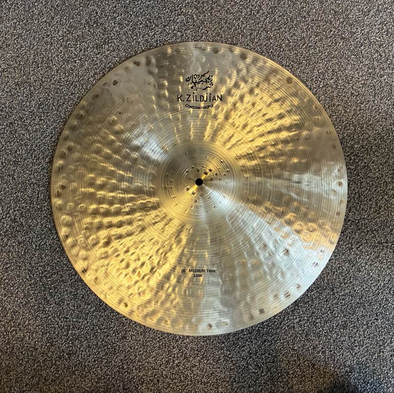 Zildjian 20" K Constantinople Medium Thin Low Ride Cymbal