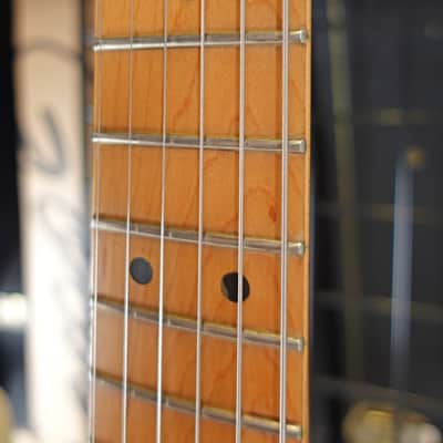 Fender American Standard Stratocaster Lefty 1995 - Arctic White image 5