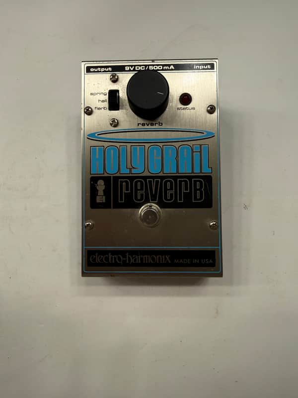 Electro Harmonix Original Holy Grail Reverb Guitar Effect Pedal + Power Supply image 1