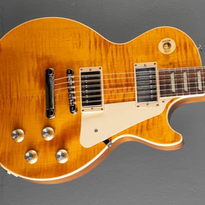 Gibson USA Les Paul Standard 60's Figured Top - Honey Amber image 1