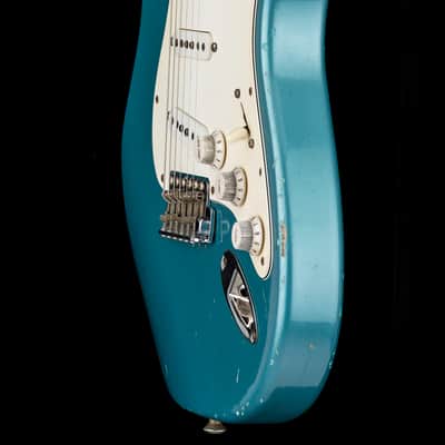 John Cruz Custom Guitars Crossville ST - Time Capsule Gulfstream Blue Metallic #60522 image 7