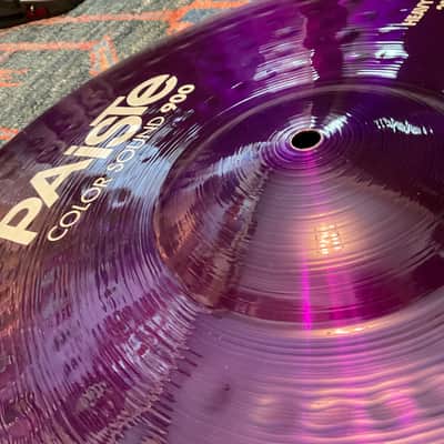 Paiste 900 Series Color Sound Purple 22” Heavy Ride Cymbal image 4