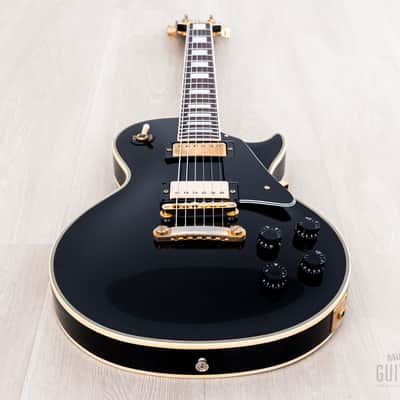 1989 Orville by Gibson Les Paul Custom LPC-EB Black Beauty w/ USA