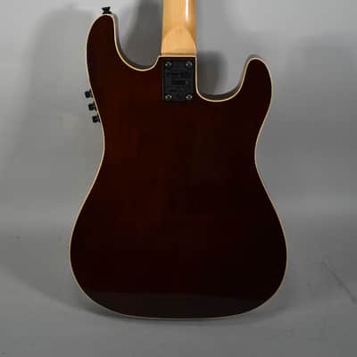 1980s Kramer Ferrington Sunburst Finish Left-Handed Acoustic Electric Guitar image 3
