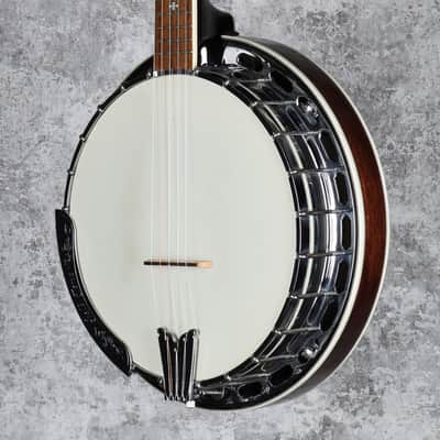 Gold Tone BG-250F Bluegrass 5-String Banjo with Flange 2010s - Vintage Brown image 5
