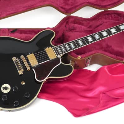 1999 Gibson BB King Lucille Signature Model - Ebony Finish - Varitone Switch - Original Case image 4