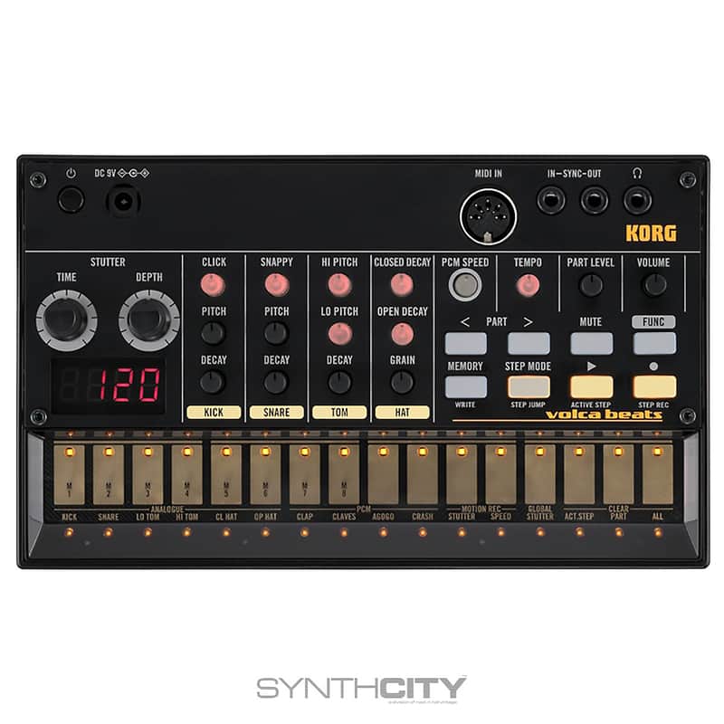 Korg Volca Beats Analog Drum Machine image 1