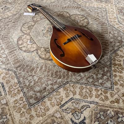 Eastman MD305 Adirondack Wide Neck In Amberburst, W/ Gig Bag & Free Pro Setup image 8