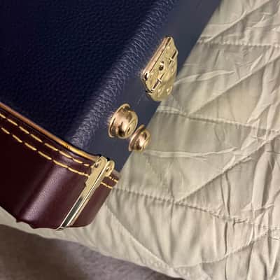Fender Deluxe Strat/Tele Case 2025 - Navy Blue/ Orange image 5