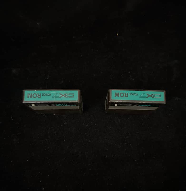Yamaha DX7 Data ROM Cartridge 1 and 2 | Reverb