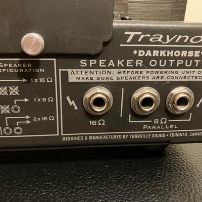 Traynor DH15H DarkHorse 15-Watt All-Tube Guitar Amp Head 2010s - Black image 7