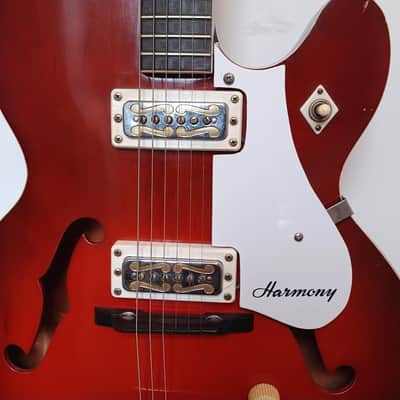Harmony H54 Rocket II - 1960s - Red Burst image 6
